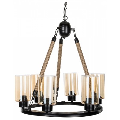 Подвесная люстра TopLight Ada TL1634R-06BK