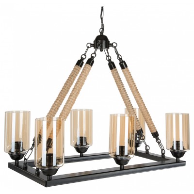 Подвесная люстра TopLight Ada TL1634S-06BK