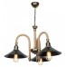 Подвесная люстра TopLight Candice TL1646H-03BK