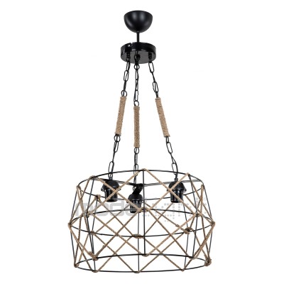 Подвесной светильник TopLight Caryl TL1647R-03BK