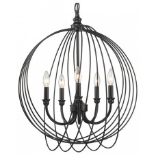 Подвесной светильник TopLight Dina TL1185H-05BK