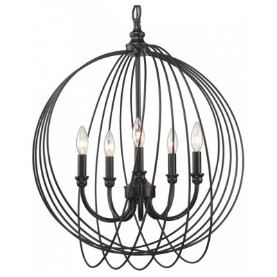 Подвесной светильник TopLight Dina TL1185H-05BK