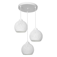 Подвесной светильник TopLight Lizbeth TL1612R-03WH