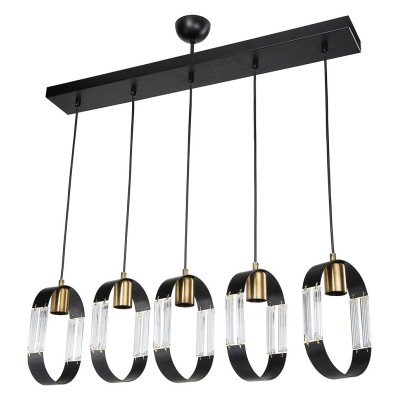 Подвесной светильник TopLight Matilda TL1643L-05BK