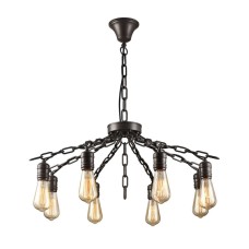 Подвесная люстра Toplight Kristen TL1181H-08BK