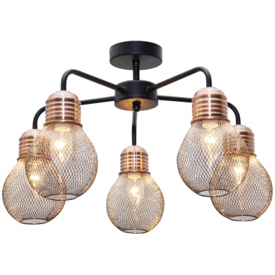 Потолочная люстра Toplight Grissell TL1155-5D