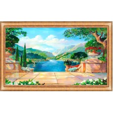 Постер в раме Toplight Город 69х99х2см TL-P6002