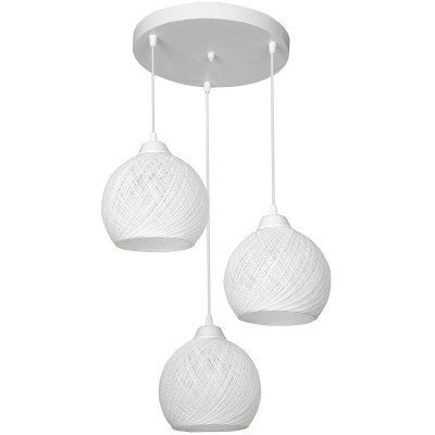 Подвесной светильник Toplight Lizbeth TL1612R-03WH
