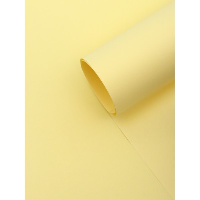 Бумага упаковочная крафт «Жёлтый», 50×70 см