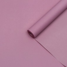 Бумага упаковочная крафт, двухсторонняя, розовая, 0.6×10 м
