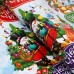 Бумага упаковочная новогодняя глянцевая «Друзья», двусторонняя, 70×100 см