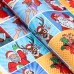 Бумага упаковочная новогодняя глянцевая 
