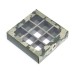 Коробка для 9 конфет с обечайкой, «Камуфляж» 13.8×13.8×3.8. Кондитерская упаковка