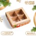 Коробка для конфет UPAK LAND с обечайкой 4 шт 