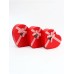 Набор коробок 3 в 1 сердца 31 × 27 × 13.3; 28 × 25 × 11.7; 26×23×10.3 см