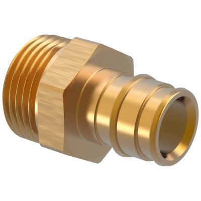 Штуцер латунь НР 20х3/4