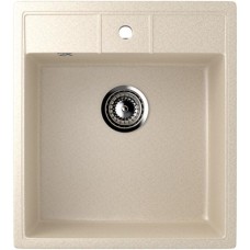 Мойка кухонная Ulgran U406-328, 500×445 мм, бежевая