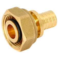 Муфта Uni-Fitt аксиальная-В 20x3/4"ЕК с накидной гайкой