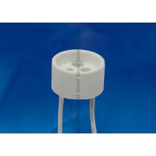 Патрон керамический GU10 (02284) Uniel ULH-GU10-Ceramic-15cm