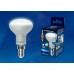 Лампа светодиодная рефлекторная (UL-00001491) Uniel E14 6W 3000K матовая LED-R50-6W/WW/E14/FR PLS02WH