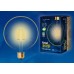Лампа светодиодная филаментная (UL-00002355) Uniel E27 6W 2250K прозрачная LED-A60-6W/GOLDEN/E27 GLV21GO
