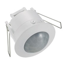 Датчик движения (06567) Uniel USN-15-360R-1200W-3LUX-6M-0,6-1,5m/s-WH