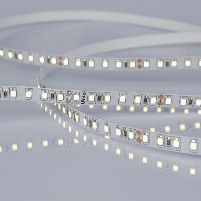 Светодиодная лента Uniel ULS-2835-120LED/m-8mm-IP20-DC24V-9,6W/m-5M-6500K катушка в герметичной упаковке
