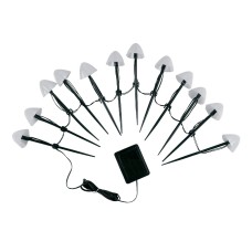Садовый светильник на солнечной батарее Uniel USL-S-830/PM020 MULTICOLOR MUSHROOMS SET12 UL-00011676