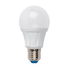 Лампа светодиодная (UL-00005033) Uniel E27 16W 3000K матовая LED-A60 16W/3000K/E27/FR PLP01WH