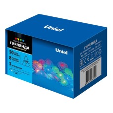 Светодиодная гирлянда Uniel Шишки (UL-00007193) разноцветный ULD-S0500-050/DTA Multi IP20 Pine Cones