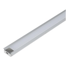 Профиль встраиваемый (UL-00005026) Uniel UFE-K01 Silver/Frozen 200 Polybag