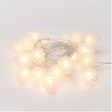Светодиодная гирлянда (09582) Uniel шишки 220V белый ULD-S0280-020/DTA Warm White IP20 PINE CONES