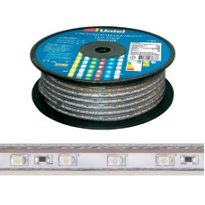 Светодиодная лента Uniel ULS-2835-60LED/m-10mm-IP67-220V-8W/m-50M-RED бобина