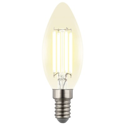 Лампа светодиодная филаментная Uniel LED-C35-4W/3000K/E14/CL GLY01TR UL-00011936