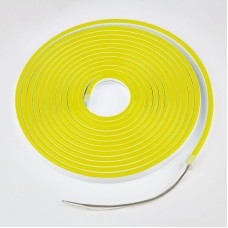Светодиодная лента Uniel ULS-N11-2835-120LED/m-8mm-IP67-DC24V-10W/m-15M-YELLOW катушка в герметичной упаковке