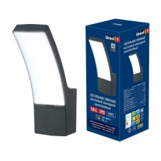 Уличный настенный светодиодный светильник (UL-00006810) Uniel ULU-S70A-12W/4000K IP65 Black