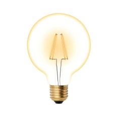 Лампа светодиодная филаментная (UL-00002359) Uniel E27 6W 2250K прозрачная LED-G95-6W/GOLDEN/E27 GLV21GO