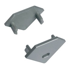 Заглушка для углового профиля Uniel UFE-C03 SILVER 2 POLYBAG 07753
