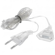 Удлинитель для подключения гирлянд Uniel UCX-Y25/100W-500 CLEAR UL-00010944