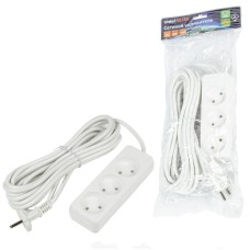 Удлинитель бытовой Uniel Ultra S-CU3-5 WHITE UL-00009984