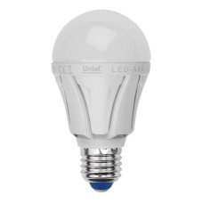 Лампа светодиодная (UL-00001526) Uniel E27 12W 3000K матовая LED-A60 12W/WW/E27/FR PLP01WH