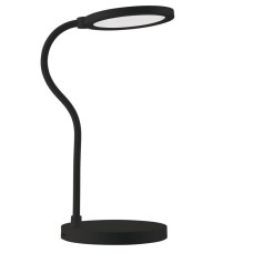 Настольная лампа (UL-00003339) Uniel TLD-553 Black/LED/400Lm/4500K/Dimmer/USB