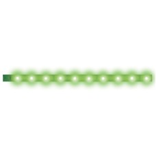Светодиодная лента Uniel ULS-N21-2835-120LED/m-8mm-IP67-220V-8W/m-50M-GREEN бобина