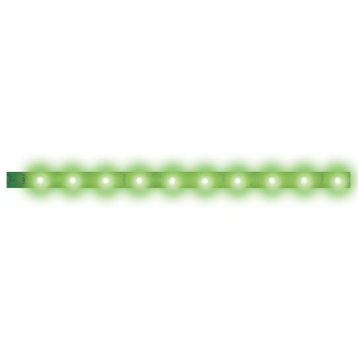 Светодиодная лента Uniel ULS-N21-2835-120LED/m-8mm-IP67-220V-8W/m-50M-GREEN бобина