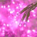 Уличная гирлянда Uniel ULD-B12006-195/TTK PINK IP44 UL-00010881