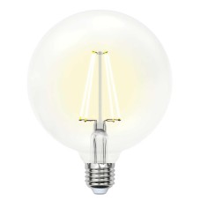 Лампа светодиодная филаментная (UL-00004860) Uniel E27 15W 3000K прозрачная LED-G125-15W/3000K/E27/CL PLS02WH
