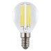 Лампа светодиодная филаментная Uniel LED-G45-4W/3000K/E14/CL GLY01TR UL-00011938