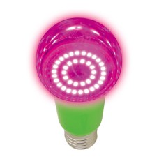 Лампа светодиодная для растений (UL-00004582) Uniel E27 15W прозрачная LED-A60-15W/SPSB/E27/CL PLP30GR