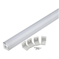 Профиль (UL-00005028) Uniel UFE-K06 Silver/Frozen 200 Polybag