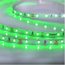 Светодиодная лента Uniel ULS-M11-2835-60LED/m-8mm-IP20-DC12V-4,8W/m-5M-GREEN PROFI катушка в герметичной упаковке